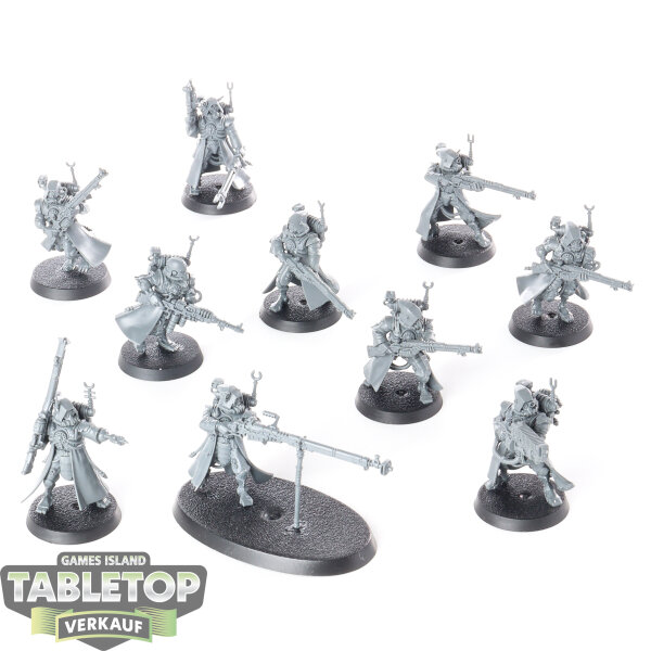Adeptus Mechanicus - 10 Skitarii Rangers - unbemalt