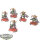 Necrons - 5 Immortals - bemalt