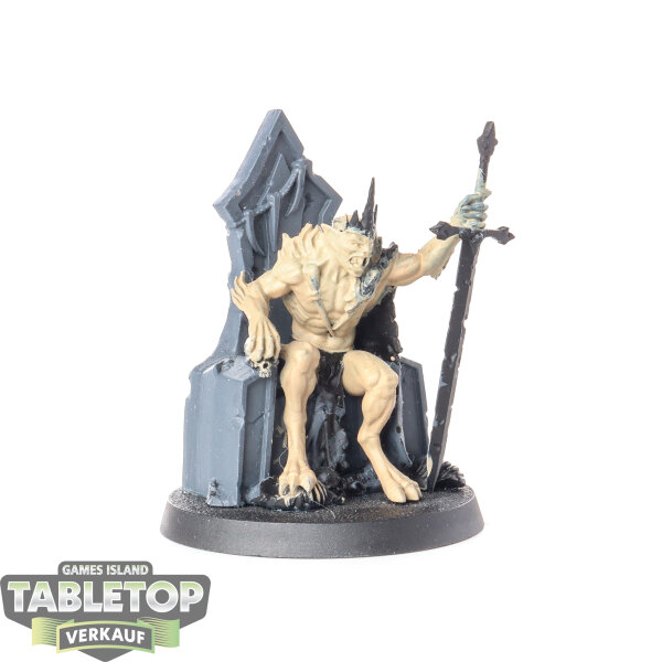 Flesh-eater Courts - Abhorrant Ghoul King - teilweise bemalt