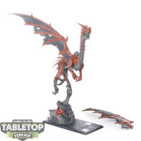Dark Elves - Sorceress on Black Dragon - teilweise bemalt