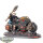 Space Marines - Chaplain on Bike - teilweise bemalt