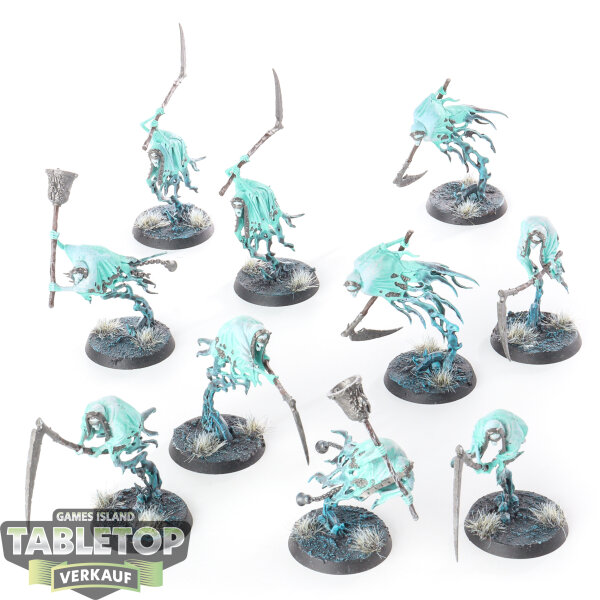 Nighthaunt - 10 Grimghast Reapers - bemalt