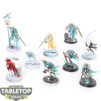 Nighthaunt - 9 Chainrasp Hordes - teilweise bemalt