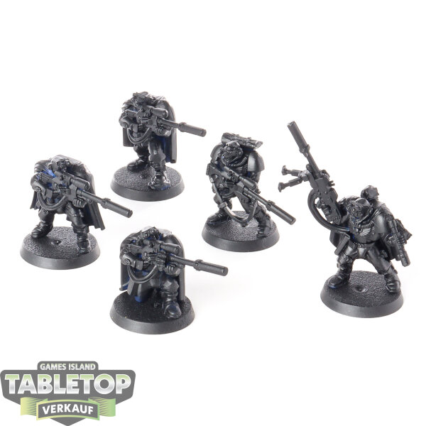 Space Marines - 5 Scouts klassisch - grundiert