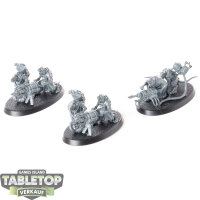 Skaven - 3 Warpspark Weapon Battery - unbemalt