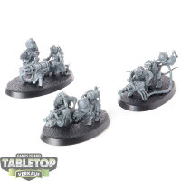 Skaven - 3 Warpspark Weapon Battery - unbemalt