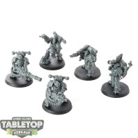 Chaos Space Marines - 5x Havocs - teilweise bemalt