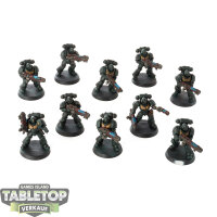 Space Marines - 10x Hellblaster Squad - teilweise bemalt
