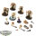 Dark Angels - 5x Deathwing Knights - bemalt