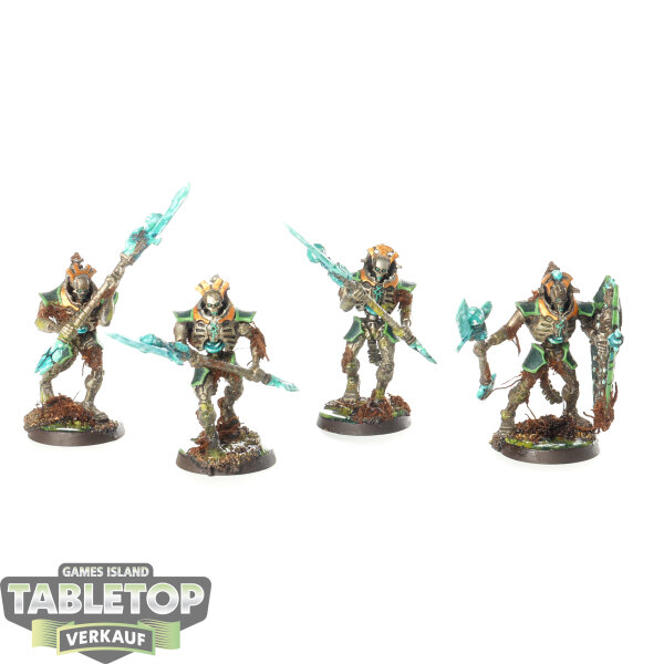 Necrons - 4 Lychguard - bemalt