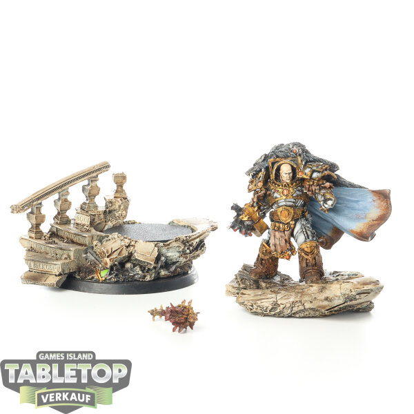 Horus Heresy - Horus the Warmaster, Primarch of the Sons of Horus Legion - bemalt