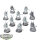 Aeldari - 10 x Guardian Defenders - teilweise bemalt