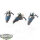 Aeldari - 3 x Windriders - bemalt