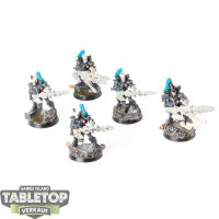 Aeldari - 5 x Dark Reapers klassisch - teilweise bemalt