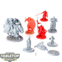 Lannister - 8 x Heroes (Starter Set) - teilweise bemalt