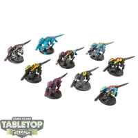 Tyraniden - 9x Termagants - klassisch - teilweise bemalt