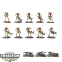 Necrons - 10x Necron Warriors - bemalt