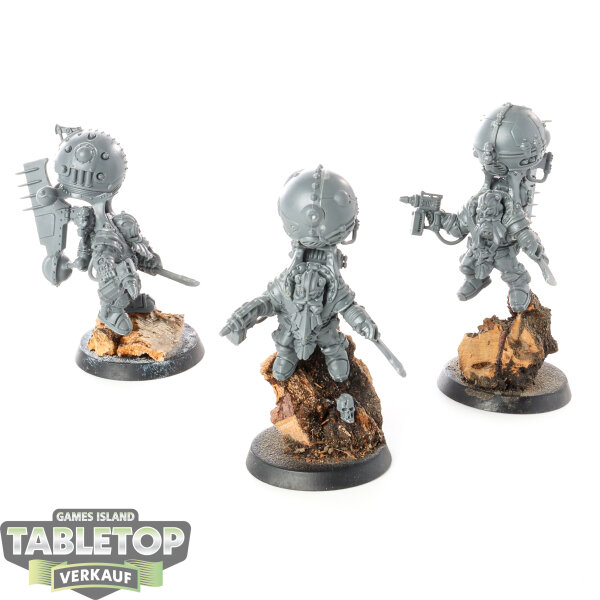 Kharadron Overlords - 3 Endrinriggers - unbemalt
