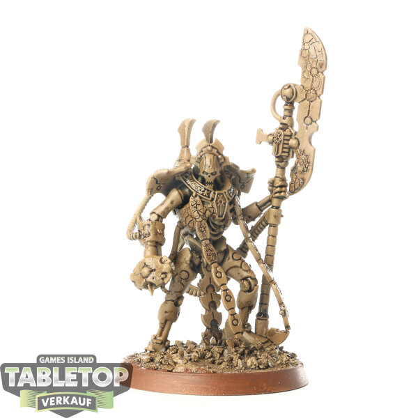 Necrons - Overlord with Tachyon Arrow - grundiert