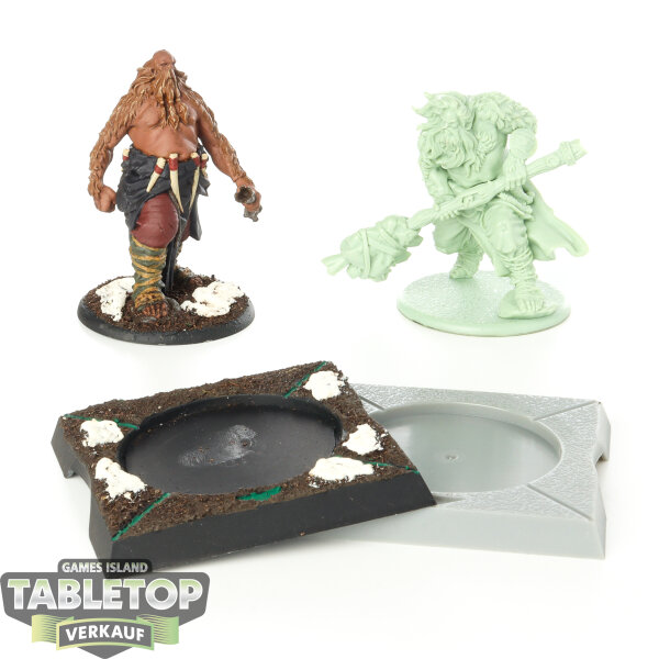 Freies Volk - 2 Free Folk Savage Giants - teilweise bemalt