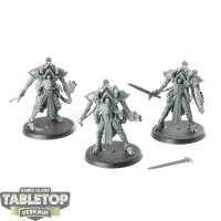 Adepta Sororitas - 3 Paragon Warsuits - unbemalt