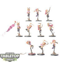 Daughters of Khaine - 10 Witch Aelves - bemalt