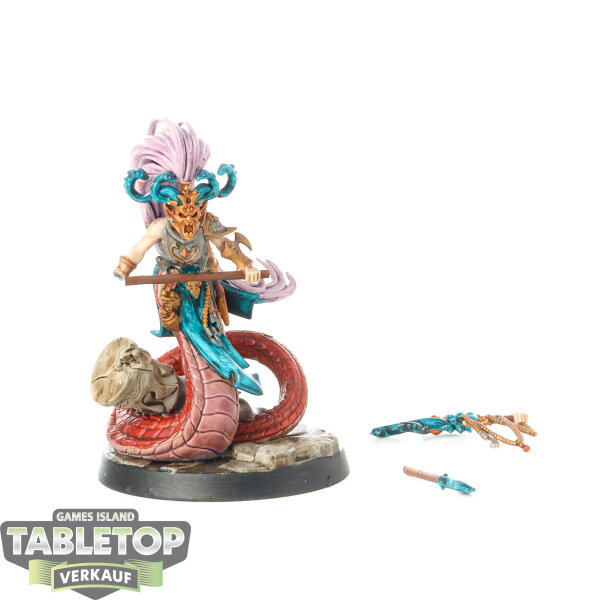 Daughters of Khaine - Melusai Ironscale - bemalt