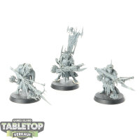 Orruk Warclans - 3 Man-Skewer Boltboyz - unbemalt
