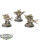Orruk Warclans - 3 Man-Skewer Boltboyz - teilweise bemalt
