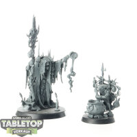 Orruk Warclans - Swampcalla Shaman with Pot-grot - unbemalt