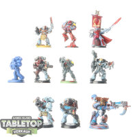 Space Wolves - 10 Grey Hunters klassisch - teilweise bemalt