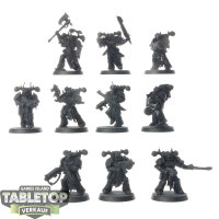 Chaos Space Marines - 10 Legionaries - grundiert