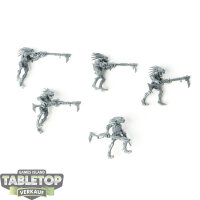 Tau Empire - 5 Kroot Carnivores - unbemalt