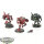 Tau Empire - 3 XV8 Crisis Battlesuit Team - teilweise bemalt