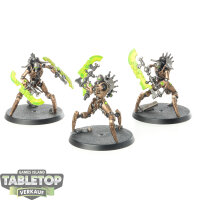 Necrons - 3 Skorpekh Destroyers - bemalt