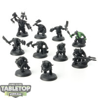 Orks - 10 Boyz - teilweise bemalt