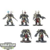 Chaos Space Marines - 5 x Chaos Terminator Squad - bemalt