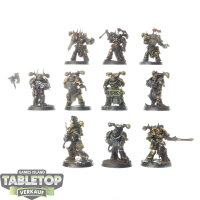 Chaos Space Marines - 10 x Legionaries - bemalt