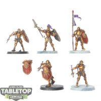 Stormcast Eternals - 5 x Vindictors - teilweise bemalt
