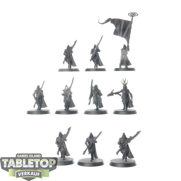 Wood Elf Realms - 10 x Eternal Guard - teilweise bemalt