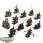 Kingdom of Bretonnia - 12x Knights of the Realm - teilweise bemalt