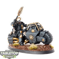Space Marines - Chaplain on Bike - bemalt