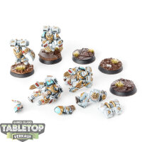 Space Marines - 5x Vanguard Veteran Squad - bemalt