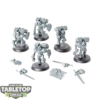 Space Marines - 5x Vanguard Veteran Squad - unbemalt
