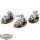 Space Marines - 3x Outriders - bemalt