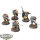 Space Marines - 5x Scouts with Sniper Rifles klassisch - bemalt