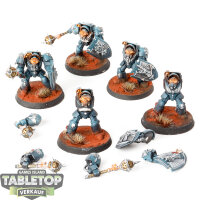 Dark Angels - 5x Terminator Assault Squad - bemalt