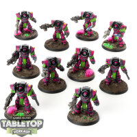 Horus Heresy - 10 Legion Cataphractii Terminator Squad -...