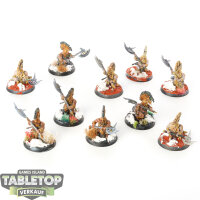 Fyreslayers - 10 Vulkite Berzerkers - bemalt