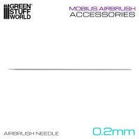 Green Stuff World - Airbrush Needle 0.2mm for Mobius Airbrush